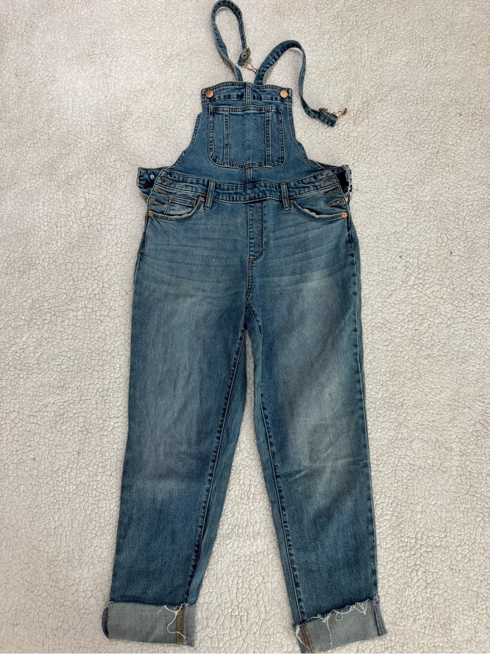 Universal Thread Medium Wash Denim Overalls